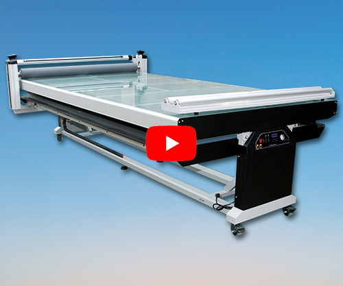 LF1732-B4 Flatbed Laminator Video